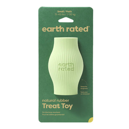 Earth Rated Dog Treat Toy Green Rubber