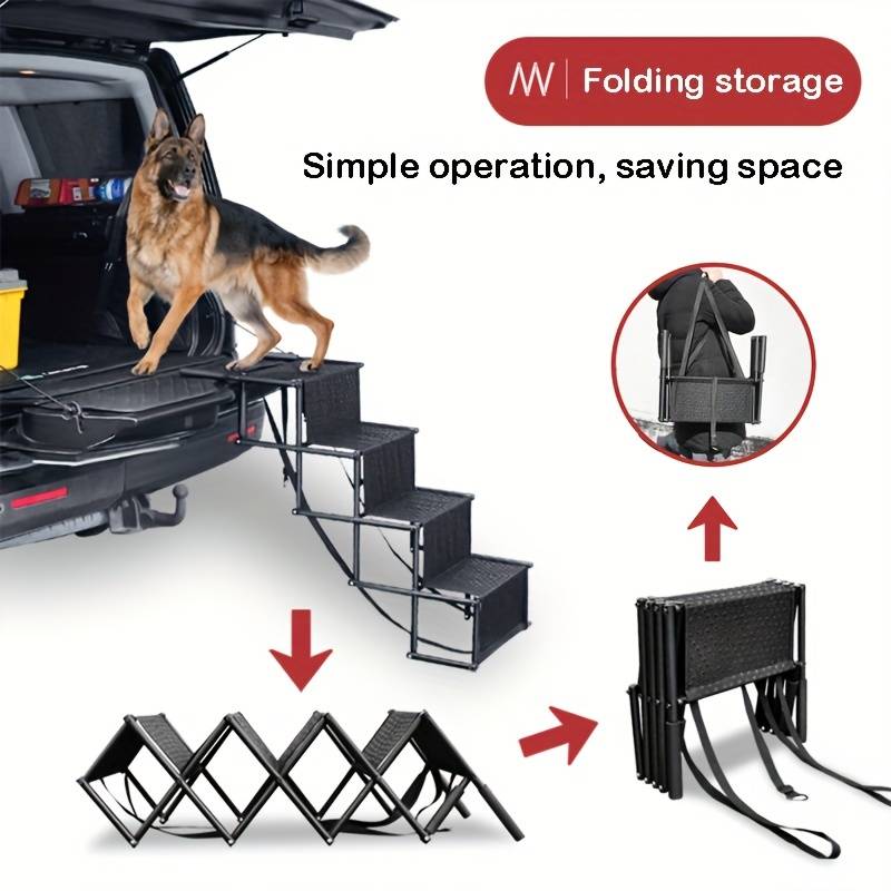 Folding Pet Car Ramp: Easy Access Solution for Your Canine Companion